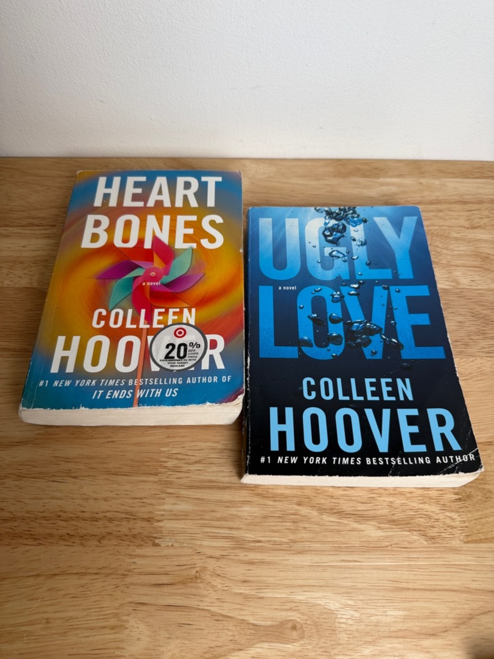 Used |Colleen Hoover Paperback Duo - Heart Bones & Ugly Love